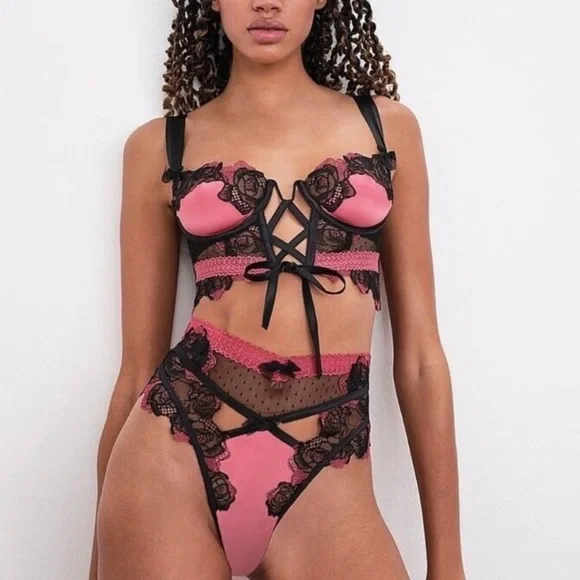 New! For Love And Lemons Ivy Bustier Bra Top 10203